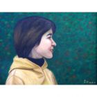 油画《花季少女》(62x48cm)
